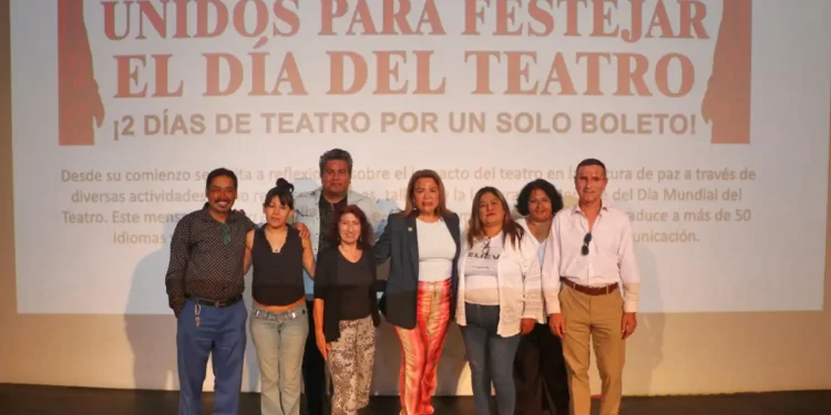 Celebración del Día Mundial del Teatro con tres jornadas escénicas