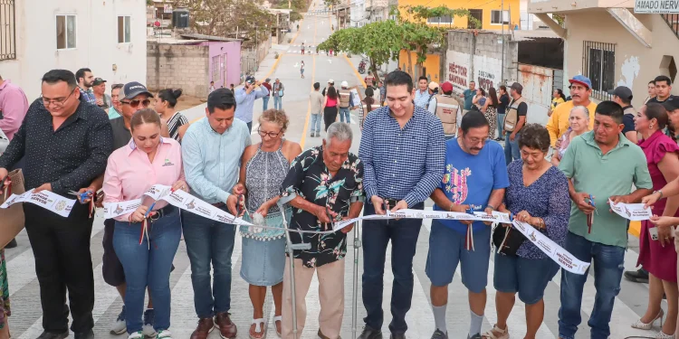 Transforman la calle Amado Nervo en Bucerías: una obra que cambia vidas