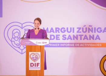 Margui Zúñiga rinde su Primer Informe al frente del DIF Bahía de Banderas