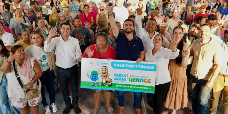 SEAPAL inicia 2026 con la primera entrega de tinacos en la colonia Volcanes SEAPAL inicia 2026 con la primera entrega de tinacos en la colonia Volcanes