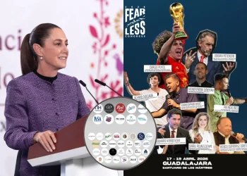 Fearless Congress 2026: Sheinbaum pide explicaciones por un «congreso de masculinidad»