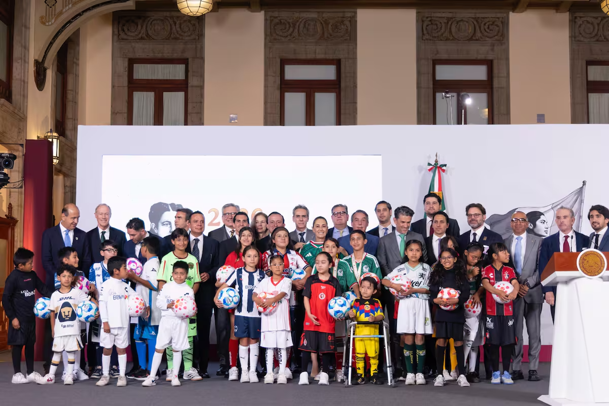 Sheinbaum impulsa Red Nacional para detectar talento futbolístico en todo México 1 Z4TWYQJ4WNGQLEJCNZCERJSG6M